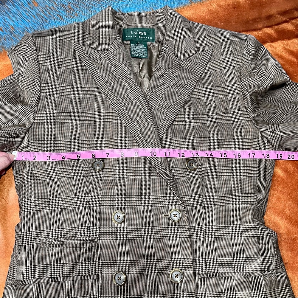 Lauren Ralph Lauren Plaid Blazer - Picture 11 of 12